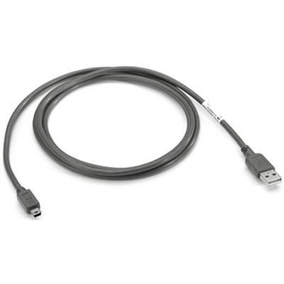 Zebra Tech 25-68596-01r Usb Client Communication Cable For Mc3000 Mc1000 Mc70 Wt40xx Rohs
