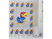 Belle View 8322 Kansas Jayhawks 7pc Bath Set