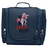 PPAP2 Customized Suicide Squad Harley Quinn Makeup Cosmetic Bag Portable Travel Kit Bag Storage Pack
