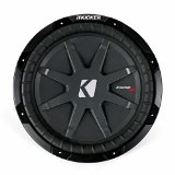 Kicker 40CWRT121 CompRT Series 12 inch Subwoofer Dual 1 Ohm