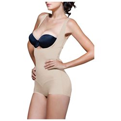 Lilian High Back Underbust Body Shaper by Vedette 138 M Nude