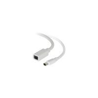 6ft Mini Displayport Extension Cable M/F - White