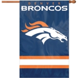 Party Animal Broncos Applique Banner Flags