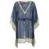 French Connection Women's Soho Boa Beach Kaftan - Monarch Blue - M