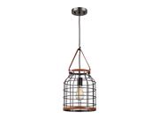 Elk Lighting Purcell 1 Light Pendant, Weathered Iron - 14307-1