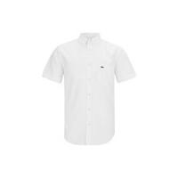 Lacoste Men's Short Sleeve Oxford Shirt - White