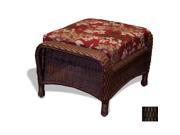 Tortuga Outdoor Home Sea Pines Ottoman - Tortoise