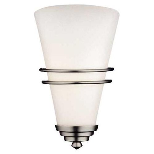 Niles One Light Wall Sconce in Merlot Bronze - Bulb Type: Incandescent