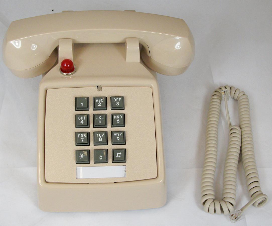 Cortelco ITT-2500-57MD-ASHM 250044-VBA-57MD Desk w/ Message Waiting