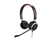 Jabra Evolve 40 Uc Duo Headset Optimized For Unified Communication