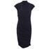 Gestuz Women's Florence Fitted Rouched Mini Dress - Navy - S/UK 8