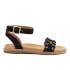 Clarks Women's Corsio Amelia Suede Barely There Sandals - Black - UK 5