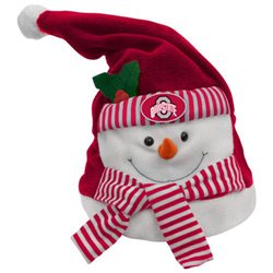 8 NCCA Ohio State Buckeyes Animated Musical Christmas Snowman Hat