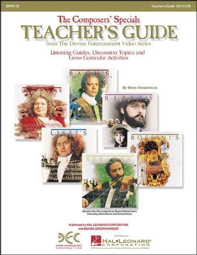 Hal Leonard The Composers' Specials: Teacher's Guide