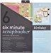 Six Minute Scrapbooker 12 Inch x12 Inch Page Kit - Birthday