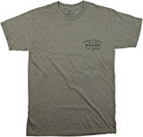 New Roark Men's Well Traveled Ss Tee Crew Neck Short Sleeve Cotton Green