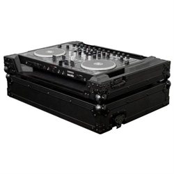 Odyssey Innovative Designs CMX08P Carpeted Pro Mixer Case - 7 Height x 21 Width x 19 Depth External Dimensions - Plywood - Black - CD Player, Audio Mixer