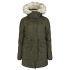 Vero Moda Women's Polly Parka Coat - Forest Night