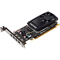 Pny Quadro P1000 Graphic Card - 4 Gb Gddr5 - Low-profile - Single Slot Space Required - 128 Bit Bus Width - Fan Cooler - Opengl 4.5, Directx 12, Opencl, Vulkan 1.0, Directcompute - 4 X Mini Displayport - Linux, Pc - 4 X Monitors Supported Vcqp1000-pb