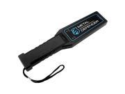 Portable Security Hand Held Metal Detector Wand Scanner Audio & Vibrate Alert   Led Indicators