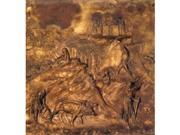 Posterazzi Sal3810408777 Gates Of Paradise - Eastern Doors Cain & Abel By Lorenzo Ghiberti Bronze 1425-52 Ca1381-1455 Italy Florence - 18 X 24 In.