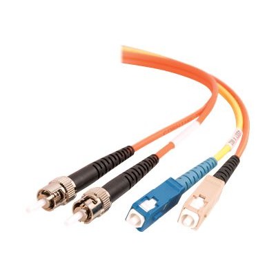 C2g 27000 Om1 Sc/st 62.5/125 Mode-conditioning Fiber Optic Patch Cable - Mode Conditioning Cable - Sc Multi-mode (m) To St Multi-mode  St Single-mode (m) - 3.3