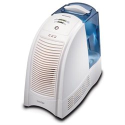 Honeywell - QuietCare HCM-645 Cool Moisture Humidifier - Wick/Evaporative System - 1.5gal - 1400Sq. ft.