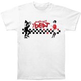 English Beat Boys' Skaboom T-shirt Youth Large White