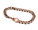 Apex Copper Bracelet, Medium Link Size (5/16")