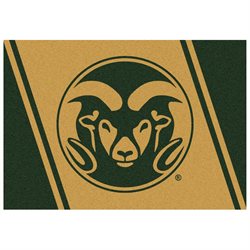 5'4 x 7'8 Rectangular Made-to-Order Machine Made American NCAA Colorado State Rams Collection Rug