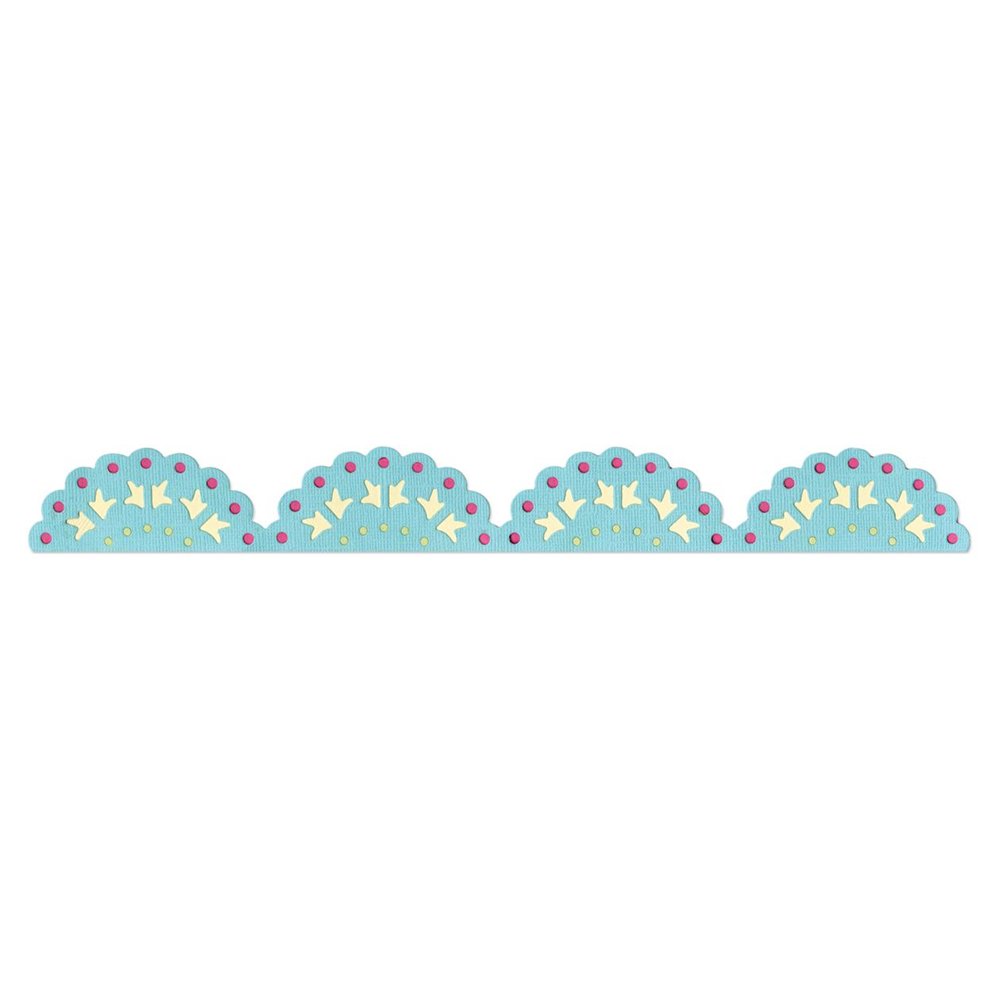 Sizzix Sizzlits Decorative Strip Die-Lace Scallop