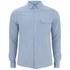 American Vintage Samillwalk Long Sleeve Oxford Shirt - Sky