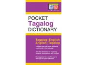 Pocket Tagalog Dictionary: Tagalog-english/english-tagalog