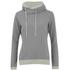 Maison Scotch Women's Home Alone Double Hoody with Quilted Artwork - Grey - 1/UK 8