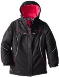 ZeroXposur Girl's 7-16 Ruby System Jacket, Black, Large/14