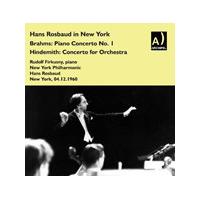 Brahms: Piano Concerto No. 1; Hindemith: Concerto for Orchestra (Music CD)