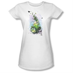 Youth Girls (8-12yrs) HELMET GIRLS Cap Sleeve BUTTERFLIES Medium T-Shirt Tee
