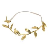 Baishitop Paternity Mom and Baby Girls Headbands,Gilding Elastic (Gold )
