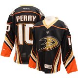 Reebok Anaheim Ducks #10 Corey Perry Youth (8-20) Replica Home Jersey (S/M)
