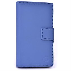 Kroo Dark Blue Universal Case With Camera Slide for Smartphone up to 4