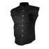 Spiral Men's METAL STREETWEAR Sleeveless Stone Washed Worker Shirt - Black