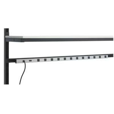 Kendall Howard 1918-3-004-f Lan Station 48 Power Strip - Power Distribution Strip - Output Connectors: 10