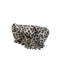 Hydrea London Eco Friendly Shower Cap - Leopard