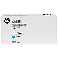Hp Ce251ac Cyan Contract Original Laserjet Toner Cartridge - Laser - 7000 Page - 1 Pack