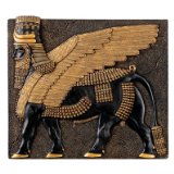 Design Toscano QL13621 Assyrian Winged Bull Wall Sculpture