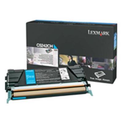 Lexmark C5242ch Cyan High Yield Toner Cartridge For C524/c532/c534