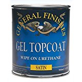 General Finishes SQ Gel Topcoat, 1 quart, Satin