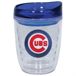 Hunter Chicago Cubs Team Design Spill Proof Color Lid BPA Free 12 oz. Slimline Tumbler