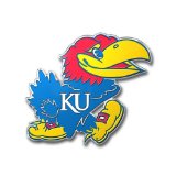 NCAA Kansas Jayhawks Die Cut Color Automobile Emblem