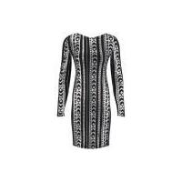 VILA Women's Beady Deep Back Dress - Silver